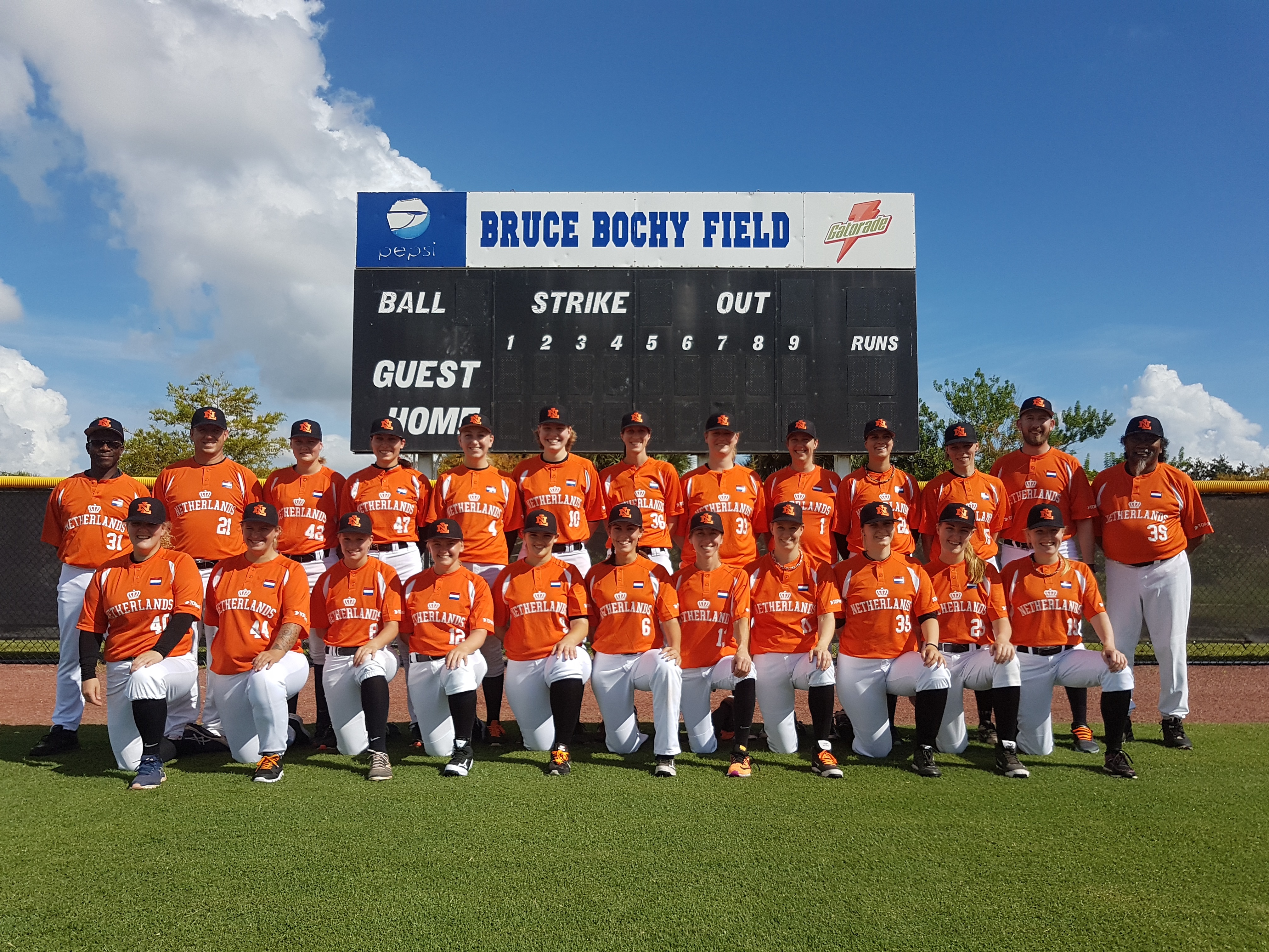 The First Ever Women's National Baseball Team, All Started by the