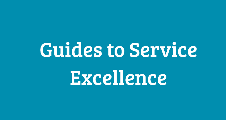 Guides to service excellence