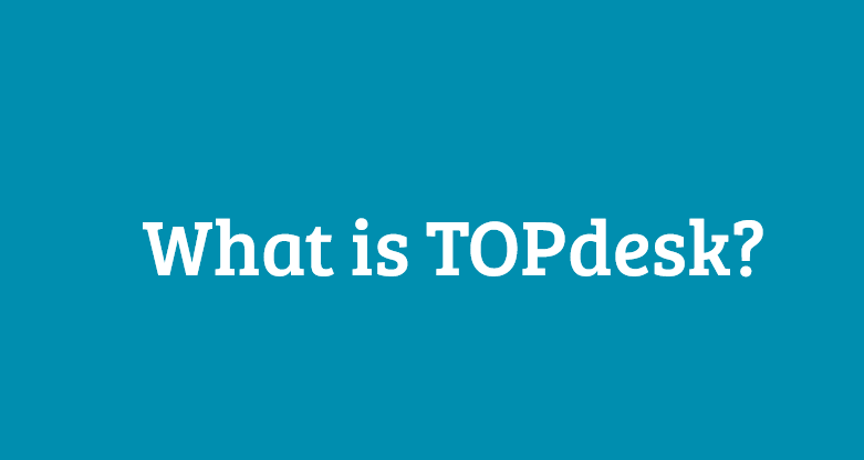 what is topdesk