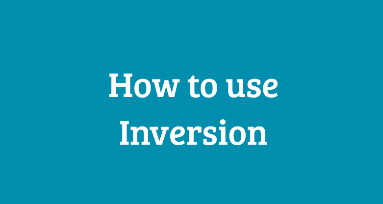 inversion