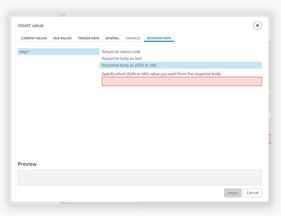Screenshot - Make the most of response data