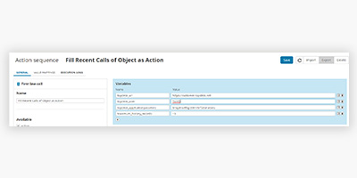 Screenshot - Received a new Call about a certain Asset