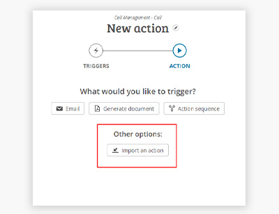 Screenshot - Take advantage of ready-to-use Action Sequences